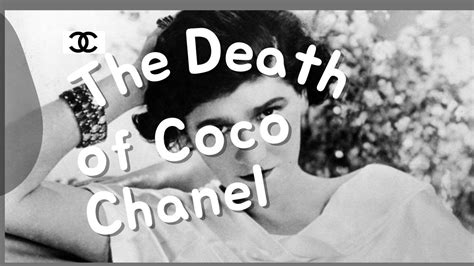 chanel model death|coco chanel obituary.